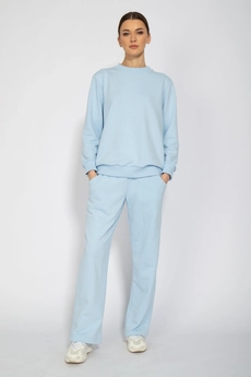 Спортивный костюм 4062-4063 голубой Kivviwear