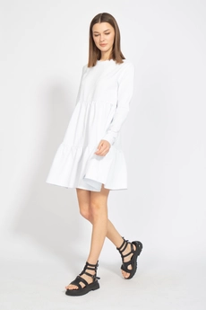 Платье 4069 белый Kivviwear