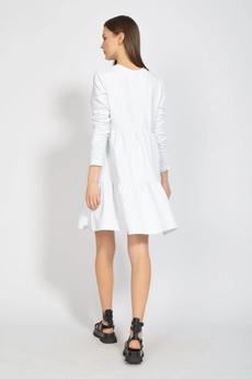 Платье 4069 белый Kivviwear