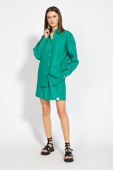 Рубашка 4073 зеленый Kivviwear
