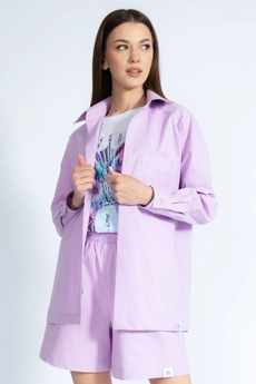 Рубашка 4073 лиловый Kivviwear