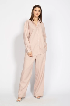 Рубашка 4073 пыльная роза Kivviwear
