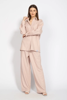 Рубашка 4073 пыльная роза Kivviwear