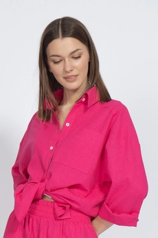 Рубашка 4073 розовый Kivviwear