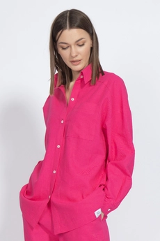 Рубашка 4073 розовый Kivviwear
