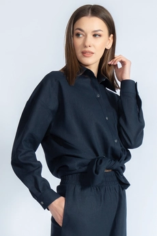 Рубашка 4073 синий Kivviwear