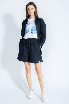 Шорты 4074 синий Kivviwear