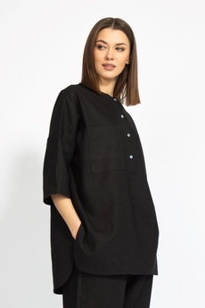Рубашка 4081 черный Kivviwear