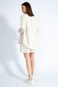 Костюм с шортами 4085-4086 молочный Kivviwear