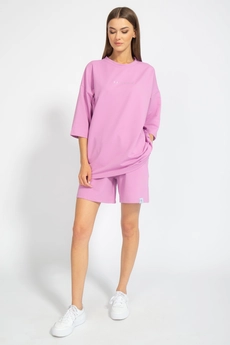 Костюм с шортами 4090-4091 лавандовый Kivviwear