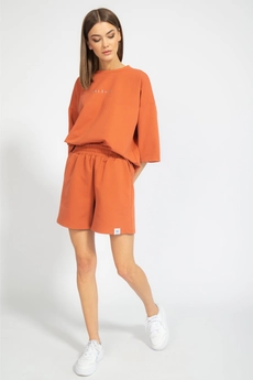Костюм с шортами 4090-4091 терракотовый Kivviwear