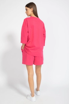 Костюм с шортами 4090-4091 фуксия Kivviwear