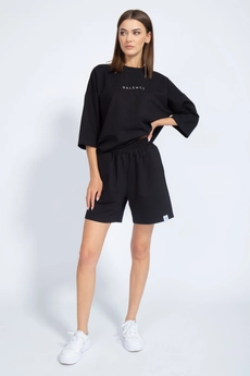 Костюм с шортами 4090-4091 черный Kivviwear