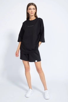 Костюм с шортами 4090-4091 черный Kivviwear