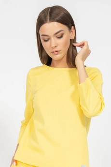 Джемпер 4095 желтая пастэль Kivviwear