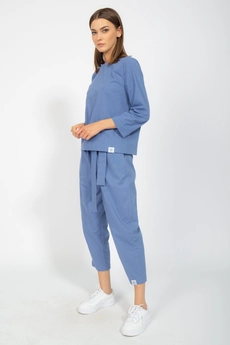 Брюки 4096 дымчатый синий Kivviwear
