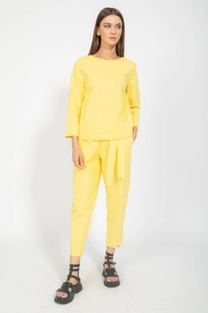 Брюки 4096 желтая пастэль Kivviwear