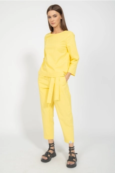 Брюки 4096 желтая пастэль Kivviwear