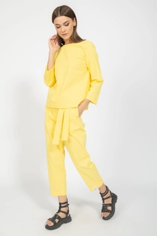 Брюки 4096 желтая пастэль Kivviwear