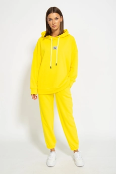 Спортивный костюм 4102-4103 желтый Kivviwear