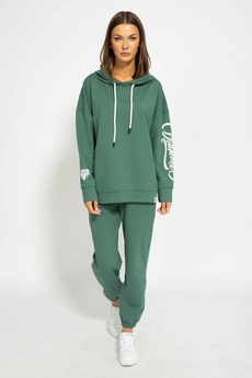 Спортивный костюм 4104-4105 хаки Kivviwear