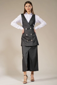 Костюм с юбкой 4150-4152-02 Kivviwear