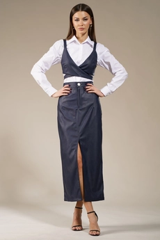 Костюм с юбкой 4151-4152-01 Kivviwear