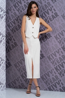 Костюм с юбкой 4165-4166-03 Kivviwear