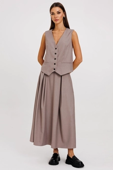 Костюм с юбкой 4234-4235-05 Kivviwear