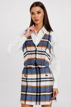 Костюм с юбкой 4239-4240-01 Kivviwear