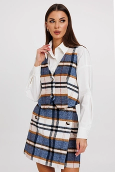 Костюм с юбкой 4239-4240-01 Kivviwear