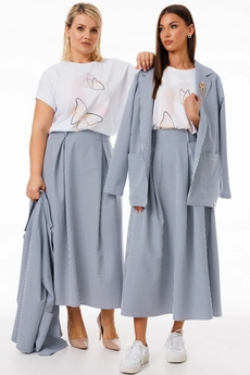 Костюм с юбкой 4279-4280-01 Kivviwear