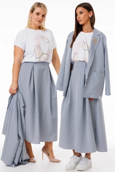 Костюм с юбкой 4279-4280-01 Kivviwear