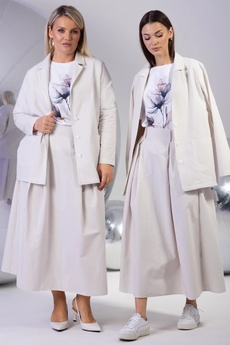 Костюм с юбкой 4279-4280-02 Kivviwear