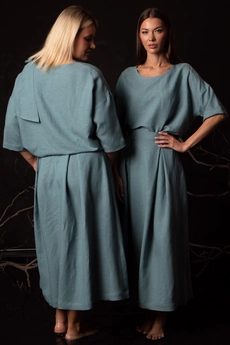 Костюм с юбкой 4316+4318-04 Kivviwear