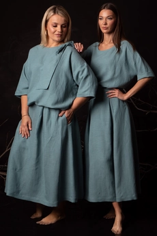 Костюм с юбкой 4316+4318-04 Kivviwear