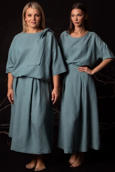 Костюм с юбкой 4316+4318-04 Kivviwear