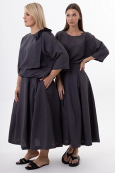 Костюм с юбкой 4316+4318-07 Kivviwear