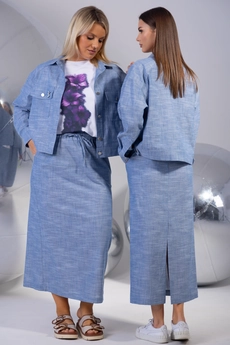 Костюм с юбкой 4323-4322-03 Kivviwear