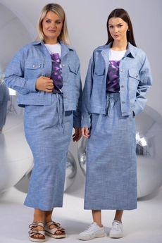 Костюм с юбкой 4323-4322-03 Kivviwear