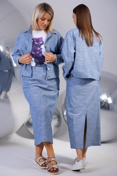 Костюм с юбкой 4323-4322-03 Kivviwear
