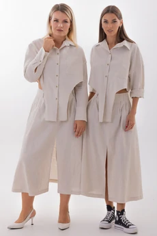 Костюм с юбкой 4326-4327-01 Kivviwear