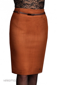 Юбка 262 рыжий Klever