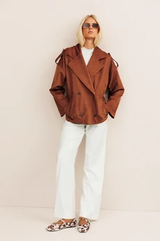 Куртка 10001 коричневый KOKOdea