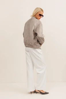 Бомбер 10003 серый KOKOdea