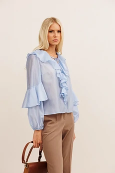 Блузка 20010 голубой KOKOdea