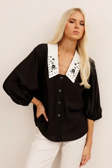 Блузка 20011 чёрный KOKOdea