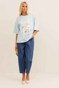 Джемпер 21003 голубой KOKOdea