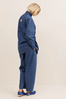 Костюм брючный 30013 синий KOKOdea