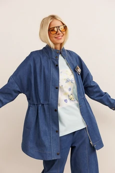 Жакет 80010 синий KOKOdea